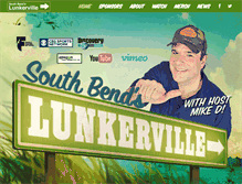 Tablet Screenshot of lunkerville.com